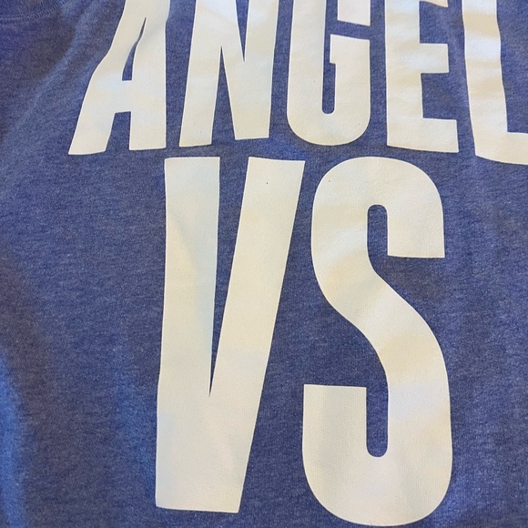 L Victoria’s Secret Vintage Y2K Angel VS Medium Zip Hoodie Purple White Large - Picture 6 of 10